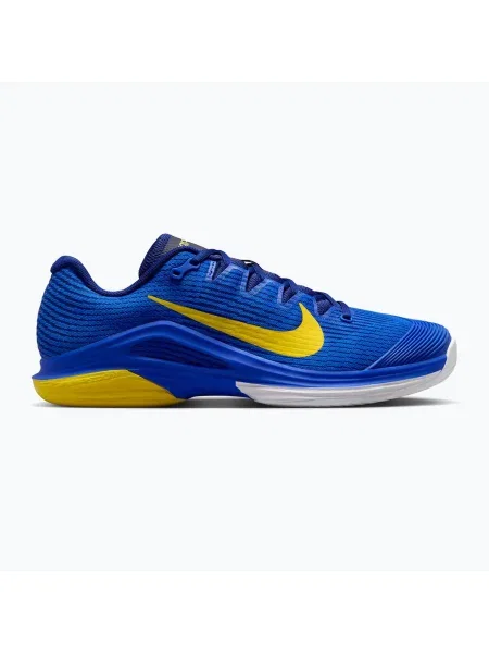 Кросівки тенісні Nike Vapor 12 racer blue / lightening / deep royal blue сині