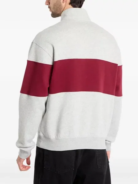 Pulover Gap cu broderie gri