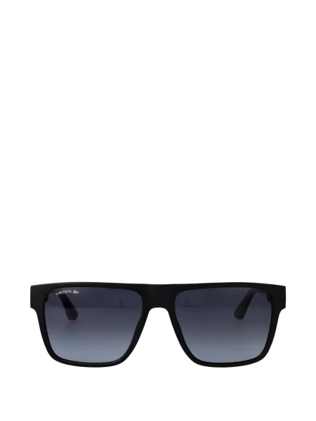 Ochelari de soare Lacoste cu imagine negru