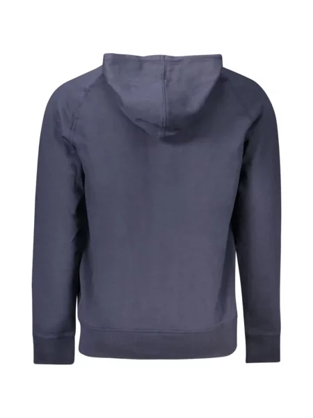 Hanorac cu glugă Timberland cu broderie albastru