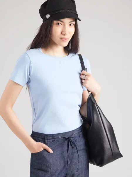 HUGO Tricou Deloris albastru