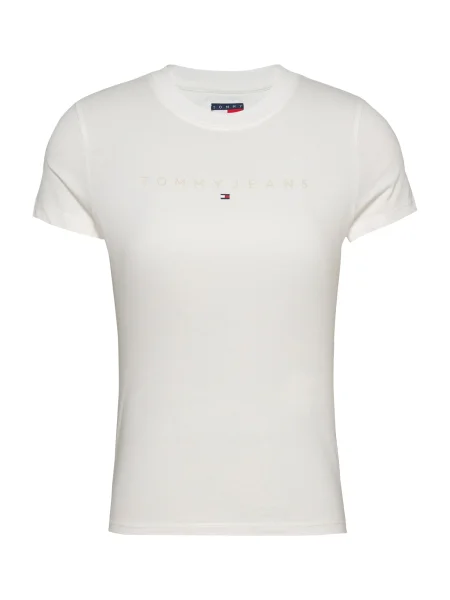 Tommy Jeans Majica pijeska bijela