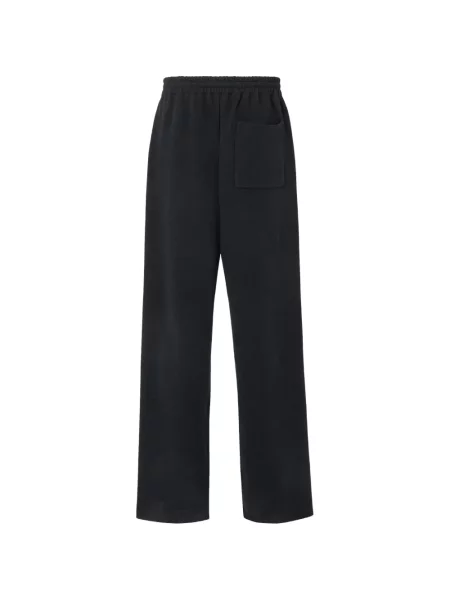 Pantaloni Fendi din cașmir negru