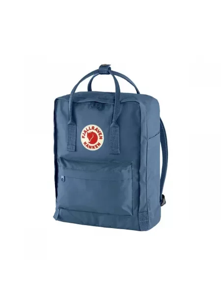 Fjallraven hátizsák Kanken sötétkék nagy nyomott mintás kék