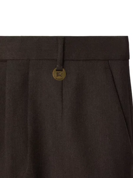 Pantaloni Burberry de lână maro