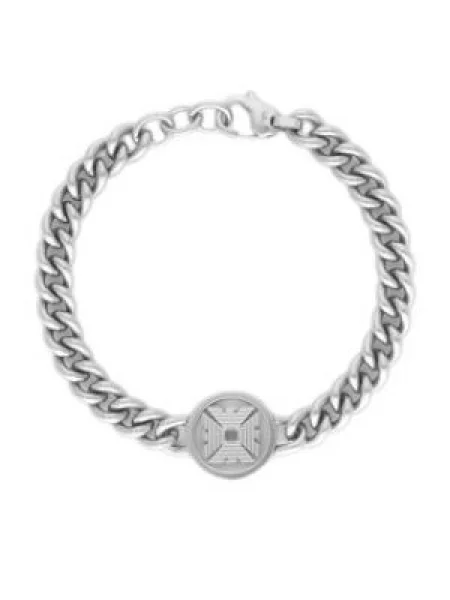 Emporio Armani Náramek stříbrná