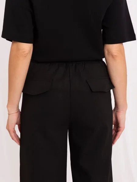 Hlače Italy Moda crna