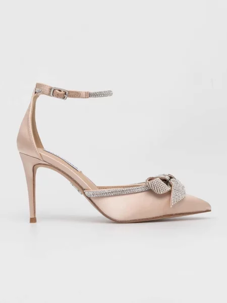 Обувки с тънък Steve Madden Lumiere бежово