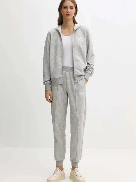 Спортивні штани Emporio Armani Underwear однотонні сірий