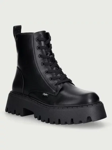 Buffalo παπούτσια Ανδρικά Aspen Lace Up Mid Bs μαύρο