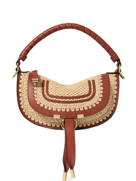 Shopper táska Chloe barna