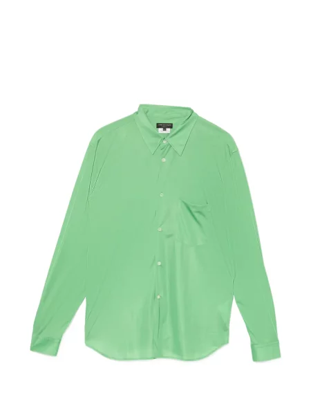Cămașă Comme Des Garcons Homme Plus lungă verde