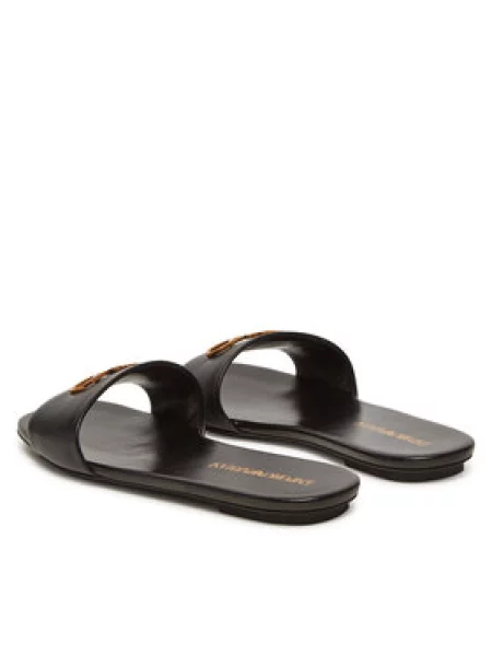 Pantofle Emporio Armani černé