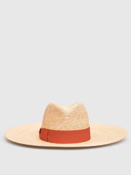Солом'яний капелюх Sophie Borsalino бежевий