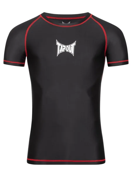 Tapout Marškinėliai CRYSTAL raudona / juoda balta