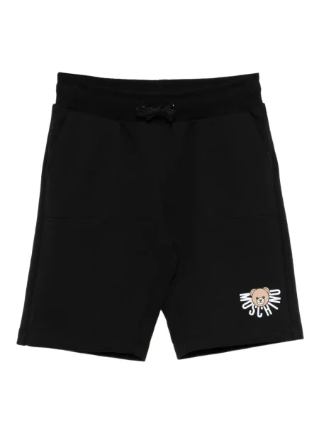 Szorty dziecięce Moschino czarne