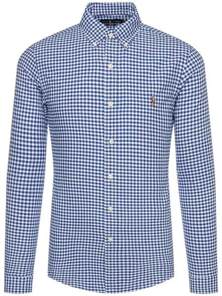 Polo Ralph Lauren Košile Core Replen Modrá bílá