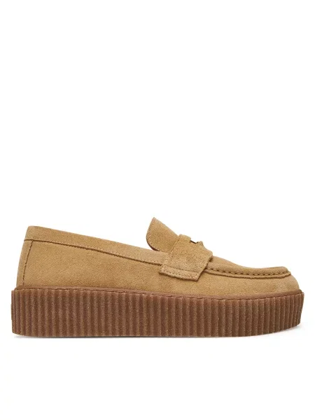Μοκασίνια Weekend Max Mara Kapokloafer μπεζ