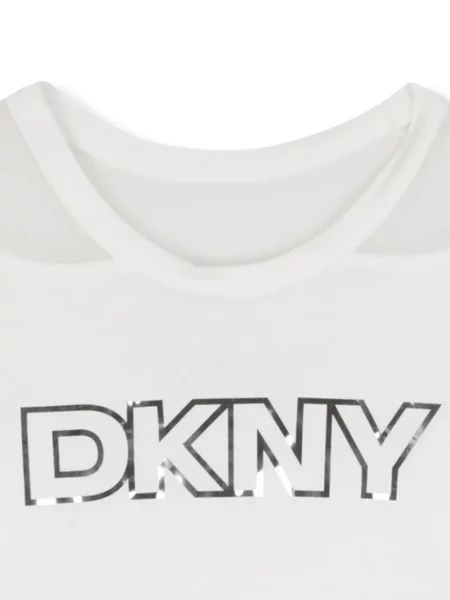 Top dziecięcy Dkny biały