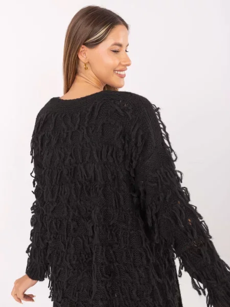 Pulover Rue Paris negru