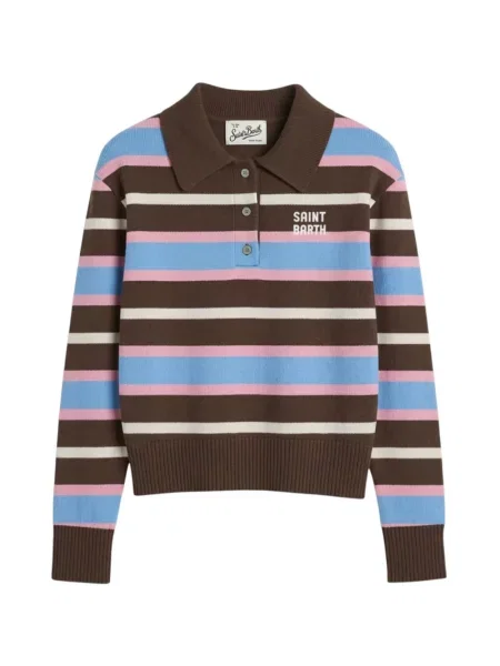 Tricou polo Mc2 Saint Barth maro
