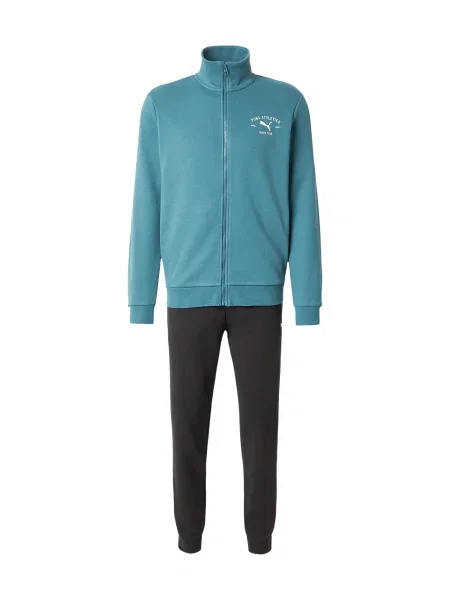 PUMA Costum de trening Class verde petrol negru