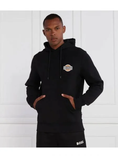 BOSS BLACK Hanorac Seeger negru