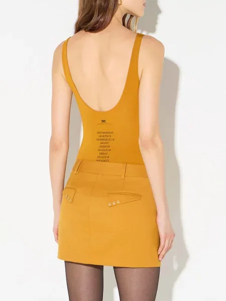 Боди Elisabetta Franchi желтое
