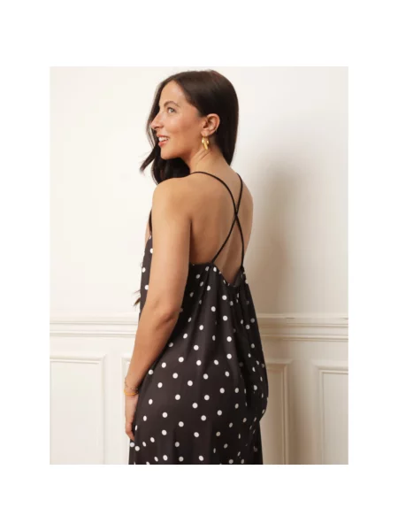 Haljina La Modeuse smeđa