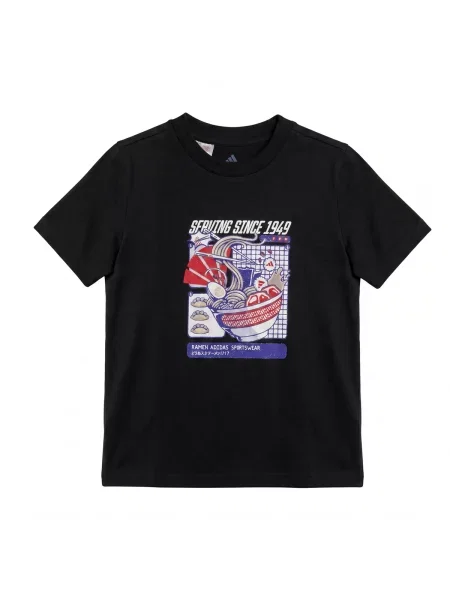 Tricou copii Adidas negru