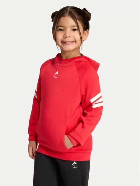 Adidas Μπλούζα Disney Mickey Sweatshirt Κοραλλί