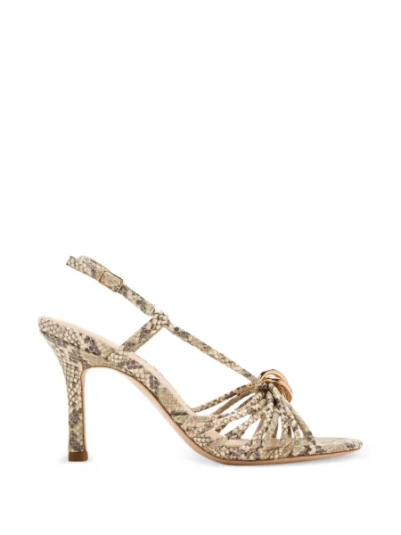 Sandale Loeffler Randall cu model piele de șarpe