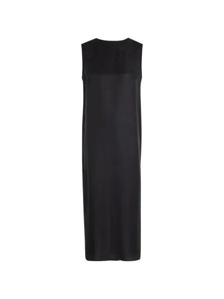Sukienka midi Akyn bez rękawów do kolan garniturowa czarna