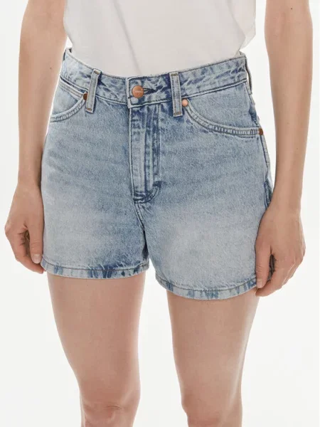 Jeans kratke hlače Wrangler modra