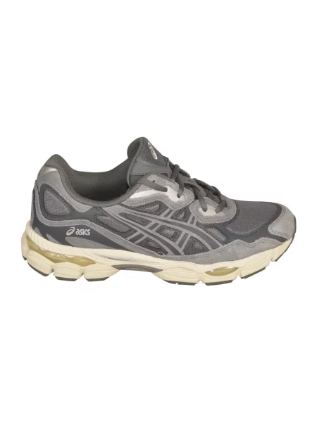 Sneakersy Asics zamszowe szare