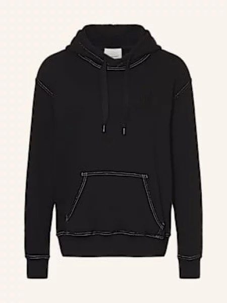 Isabel Marant Mikina S Kapucí Matte černá