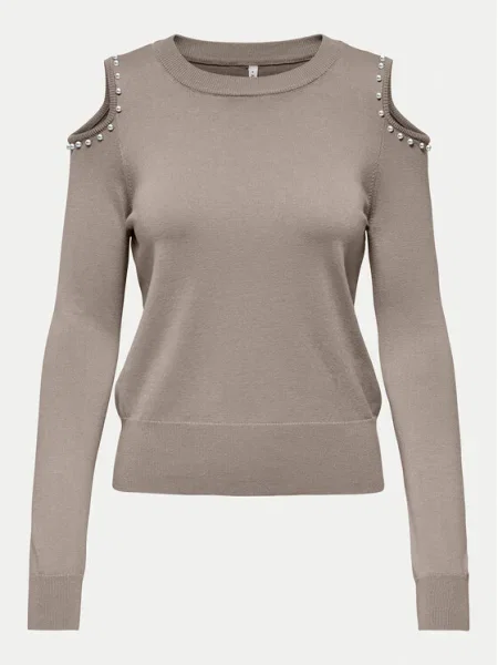 ONLY Пуловер Gila бежов