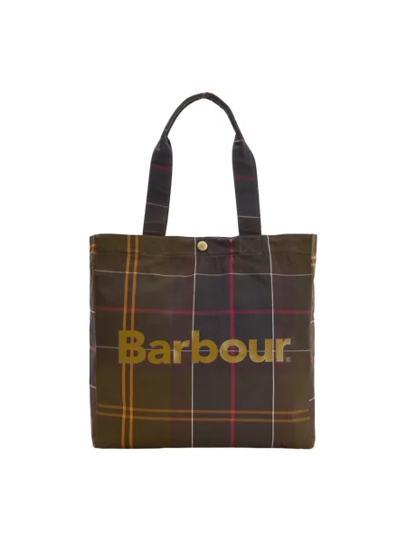 Barbour Telfield shopperka brązowa