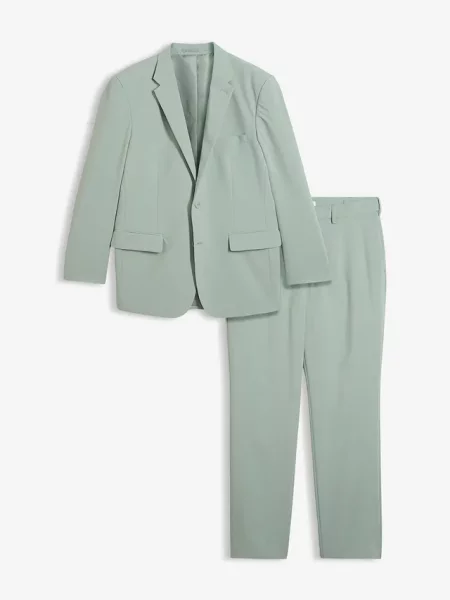 Garnitur komplet regular fit zielony