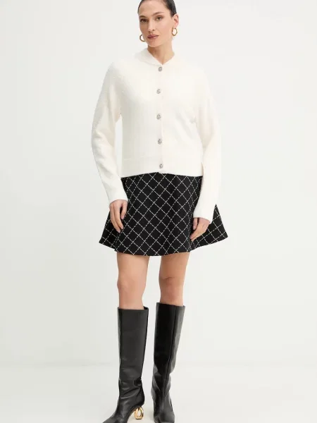 Спідниця Morgan mini розкльошена JILMA чорний