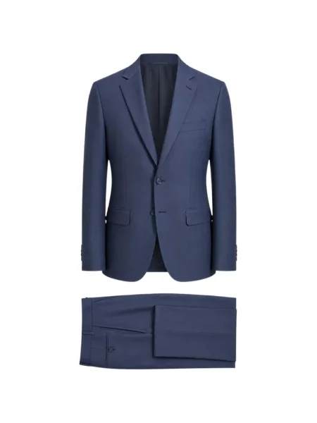 Costum Pierlorenzo cu rever albastru