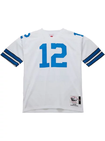 Cămașă Mitchell & Ness din jerseu alb