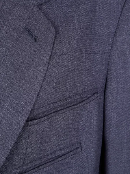 Sacou Paul Smith de lână albastru