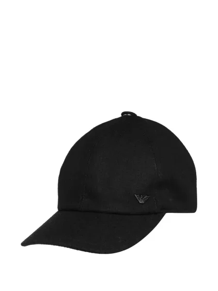 Șapcă Emporio Armani cu autograf negru