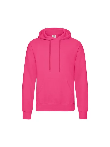 Bluza z kapturem Fruit of the Loom Classic różowa