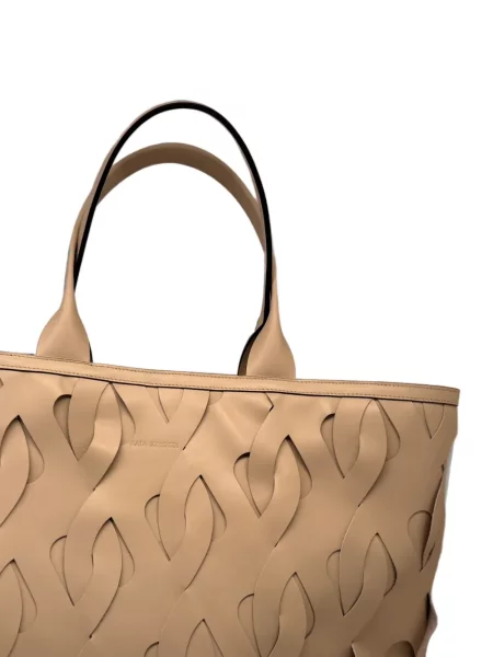Geantă shopper Kata Szegedi din piele