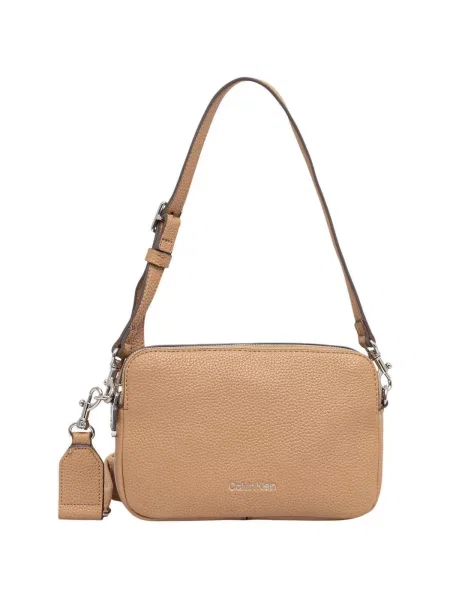 Calvin Klein Geantă de umăr maro deschis bej