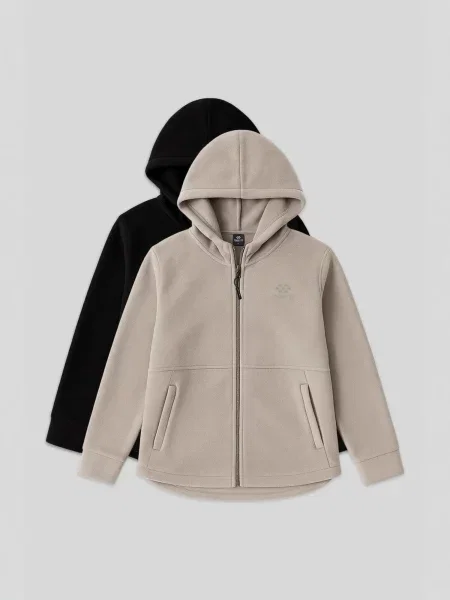 Tommy Life Sweater majica Kapuzenpullover' bež