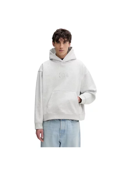 Bluza z kapturem Vans z kapturem szara