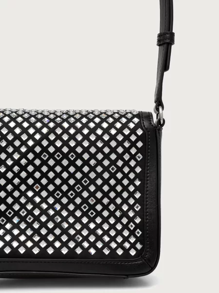Кожаная сумка через плечо Armani Exchange